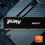 Модуль пам'яті для комп'ютера DDR5 32GB (2x16GB) 5600 MHz Beast AM5 Black Kingston Fury (ex.HyperX) (KF556C36BBEK2-32)