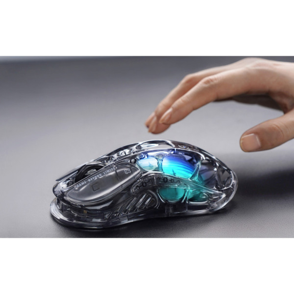 Мишка GravaStar Mercury M2 Transparent Black (GRAVASTARM2_XTAL_BLK)