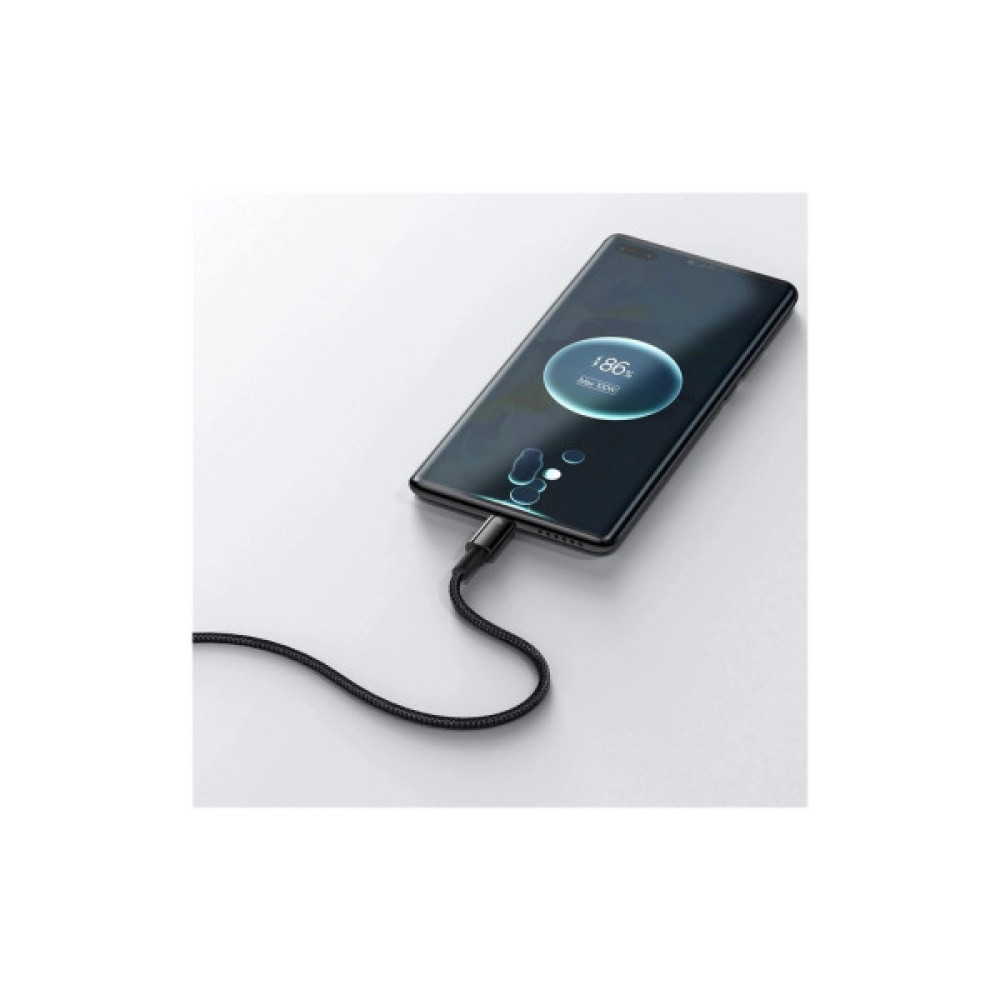 Дата кабель USB 2.0 AM to USB-C 2.0m 100W black Baseus (CAWJ000101)