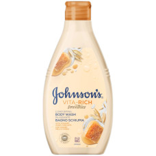 Гель для душу Johnson's Vita-Rich Доглядальний з йогуртом, вівсом і медом 750 мл (3574661387314)