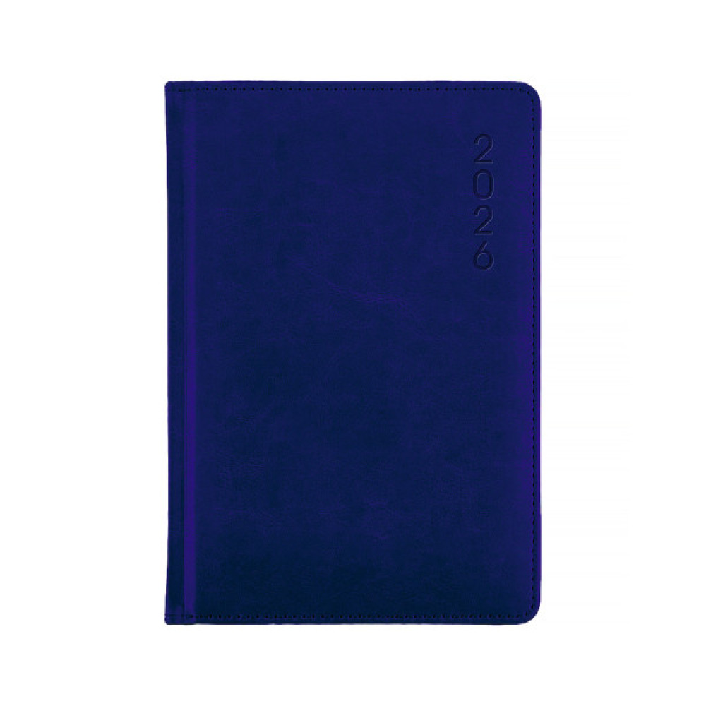 Тижневик Axent датований 2026 Classic Lux, 145х210, темно-синій (8844-26-2-A)