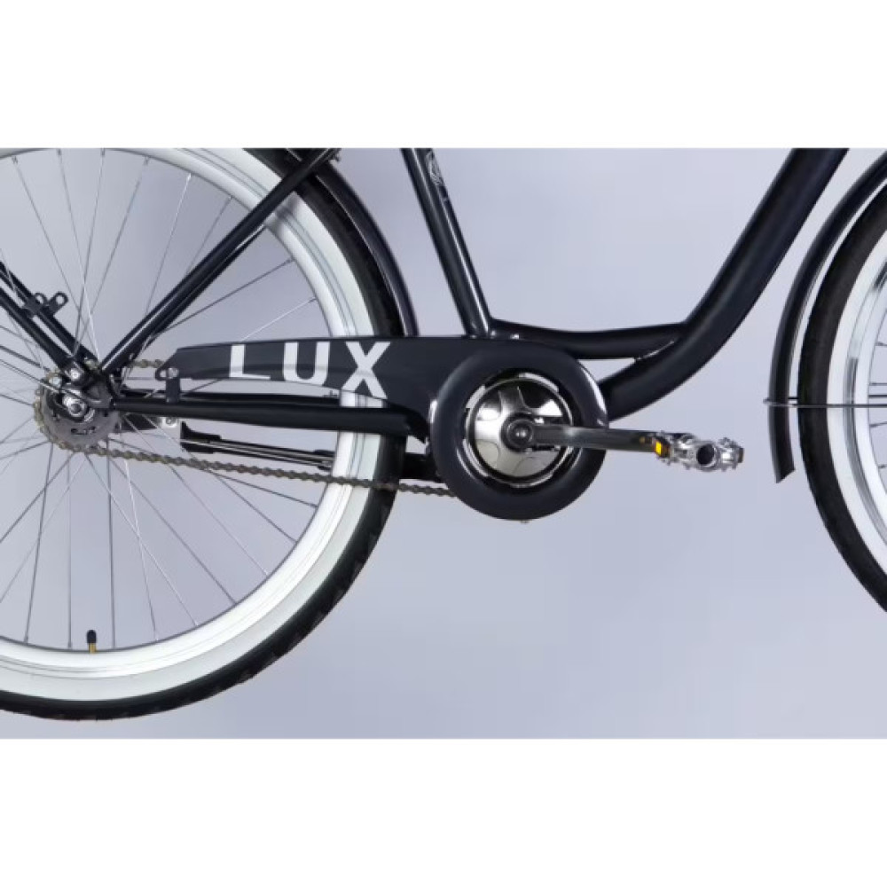 Велосипед Dorozhnik 26" LUX Velosteel рама-17" ST 2026 темно-сірий (OPS-D-26-364)
