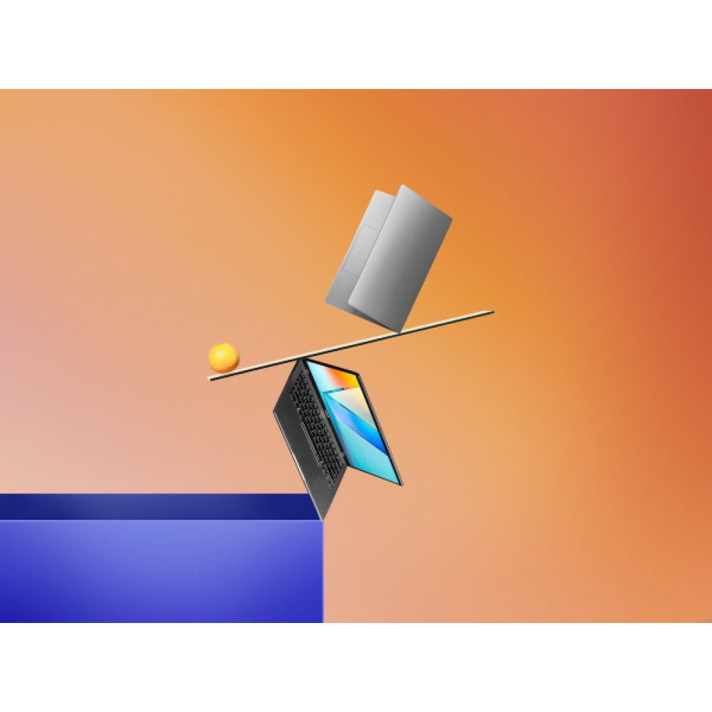 Ноутбук ASUS Vivobook S 14 M3407HA-SF079 14" WUXGA OLED, AMD R5-220, 16GB, F512GB, UMA, NoOS, Сріблястий