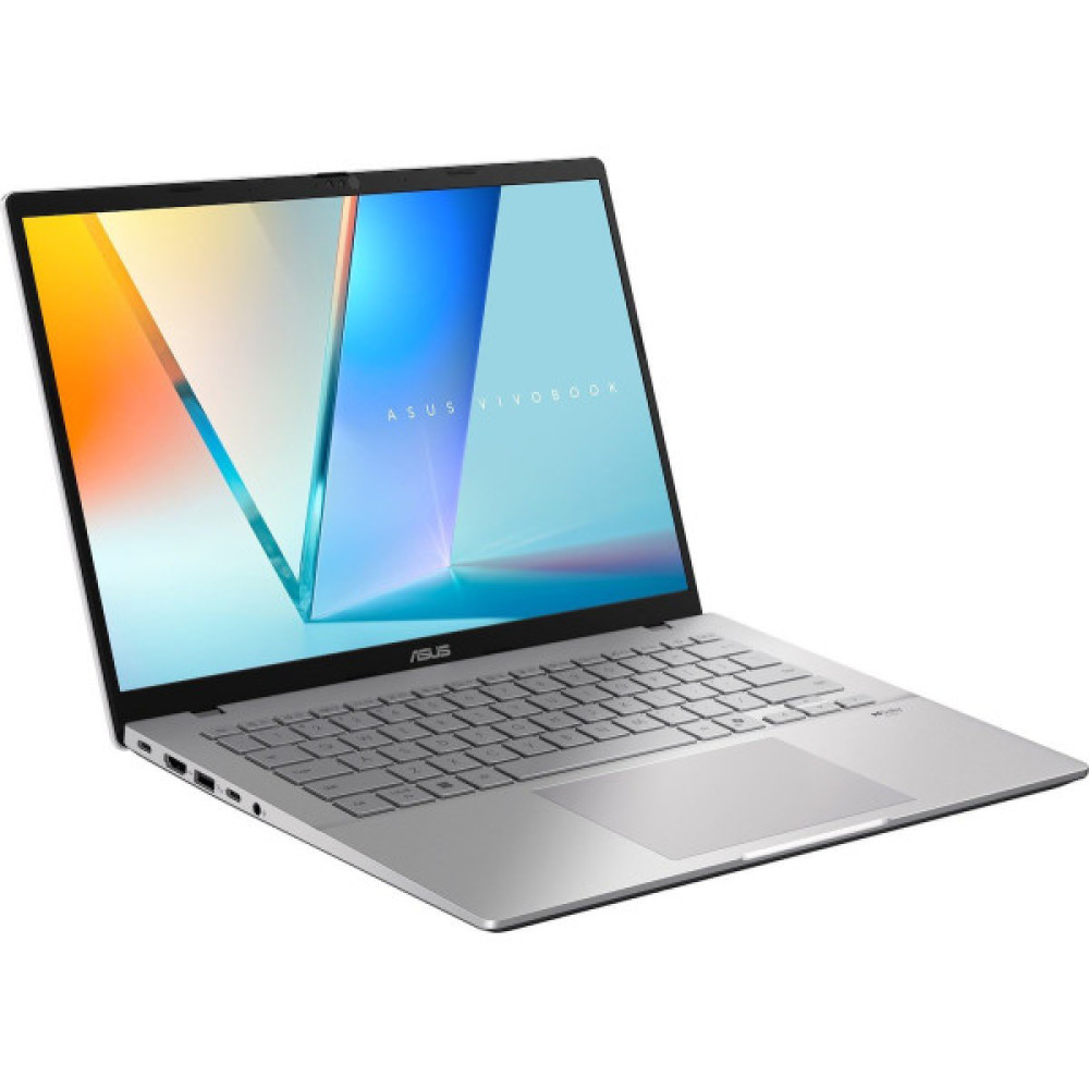 Ноутбук ASUS Vivobook S 14 M3407HA-SF079 14" WUXGA OLED, AMD R5-220, 16GB, F512GB, UMA, NoOS, Сріблястий