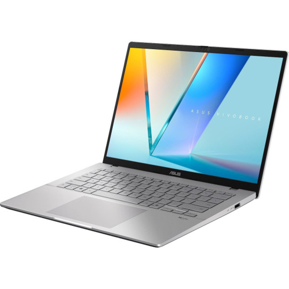 Ноутбук ASUS Vivobook S 14 M3407HA-SF079 14" WUXGA OLED, AMD R5-220, 16GB, F512GB, UMA, NoOS, Сріблястий