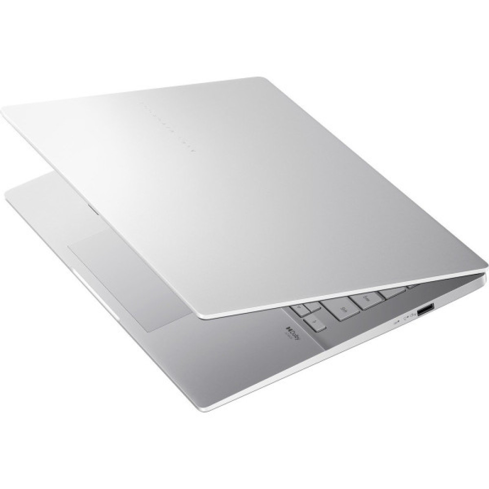 Ноутбук ASUS Vivobook S 14 M3407HA-SF079 14" WUXGA OLED, AMD R5-220, 16GB, F512GB, UMA, NoOS, Сріблястий