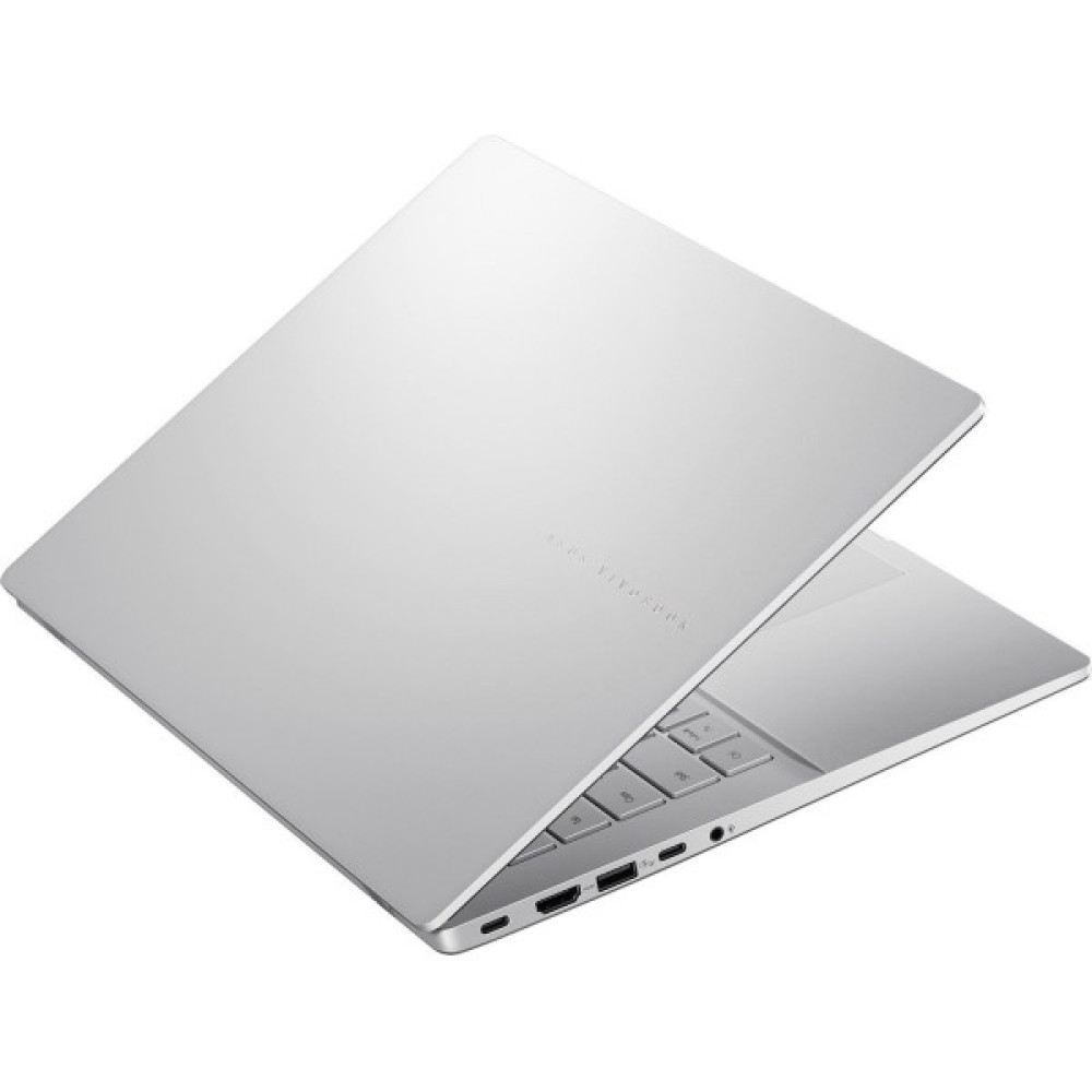 Ноутбук ASUS Vivobook S 14 M3407HA-SF079 14" WUXGA OLED, AMD R5-220, 16GB, F512GB, UMA, NoOS, Сріблястий