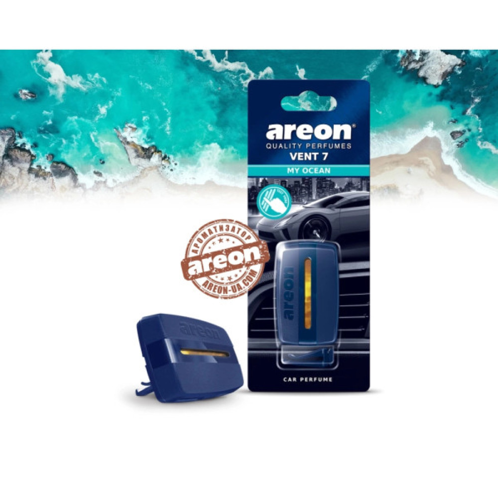 Ароматизатор для автомобіля Areon VENT 7 My Ocean (84347)