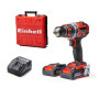 Шурупокрут-дриль ударний акумуляторний Einhell TP-CD 18/50 Li-i BL 2x2Ah PXC 18В акумулятор 2х2А·год безщітковий 50Нм кейс 2.02кг