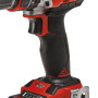 Шурупокрут-дриль ударний акумуляторний Einhell TP-CD 18/50 Li-i BL 2x2Ah PXC 18В акумулятор 2х2А·год безщітковий 50Нм кейс 2.02кг