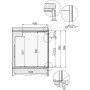Духова шафа Miele H 2861 B Clean Steel електрична, 76л, A+, дисплей, конвекція, телескопічні напрямні, чорний