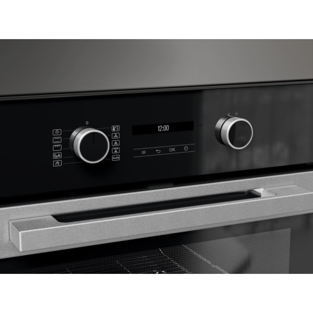 Духова шафа Miele H 2861 B Clean Steel електрична, 76л, A+, дисплей, конвекція, телескопічні напрямні, чорний