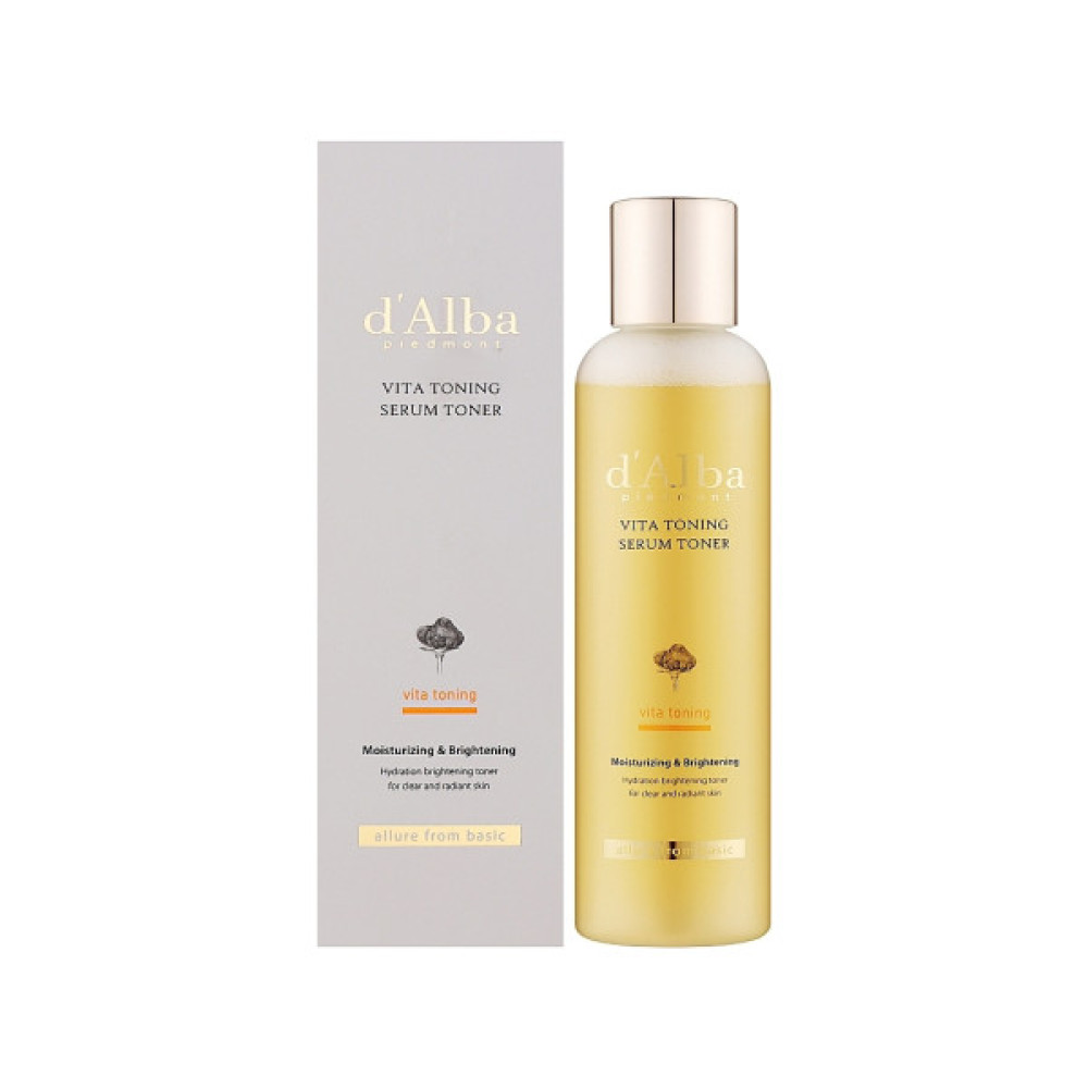 Тонік для обличчя D'Alba Vita Toning Serum Toner 180 мл (8809463994404)