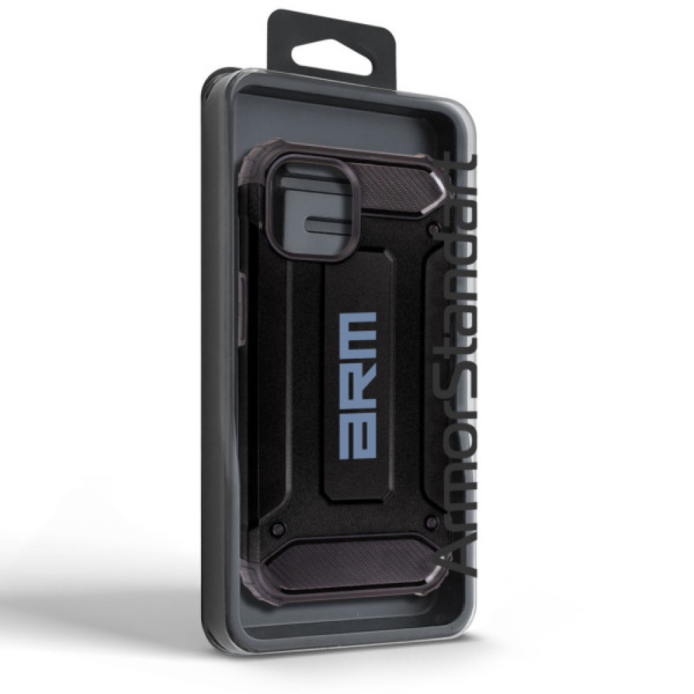 Чохол до мобільного телефона Armorstandart Panzer Apple iPhone 15 Black (ARM73738) Чохол до мобільного телефона Armorstandart Panzer Apple iPhone 15 Black (ARM73738)