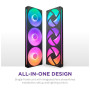 Кулер до корпусу NZXT F360 RGB Core Fan (Single Frame) - Black (RF-U36HF-B1) Кулер до корпусу NZXT F360 RGB Core Fan (Single Frame) - Black (RF-U36HF-B1)