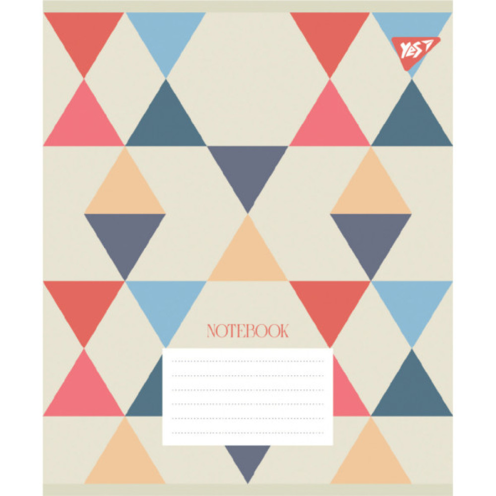 Зошит Yes Abstraction А5 60 аркушів лінія (767838)