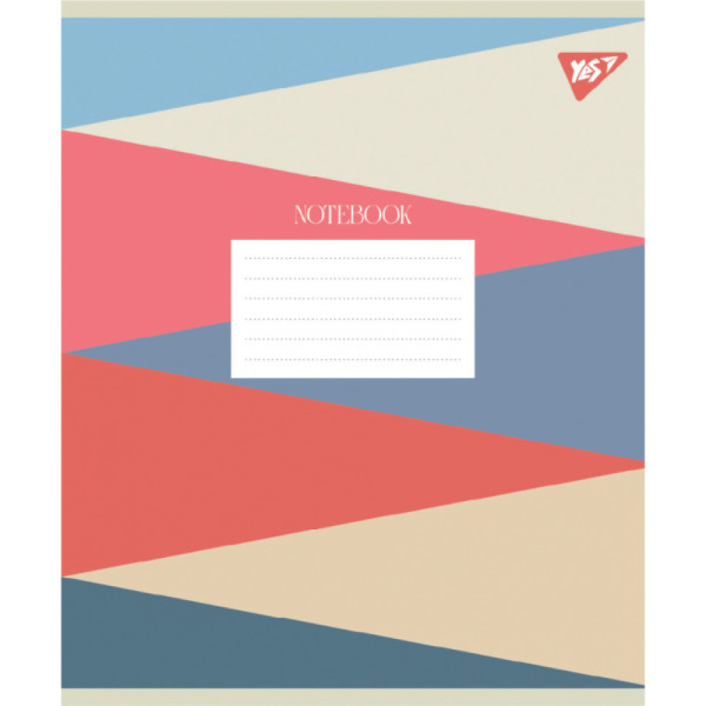 Зошит Yes Abstraction А5 60 аркушів лінія (767838)
