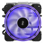 Процесорний кулер 2E GAMING Air Cool AC120T4-ARGB, LGA1851, 1700, 1200, 115x, 1366, AM5, AM4, AM3, AM3+, 4pin PWM, 3pin +5VARGB, TDP 130W