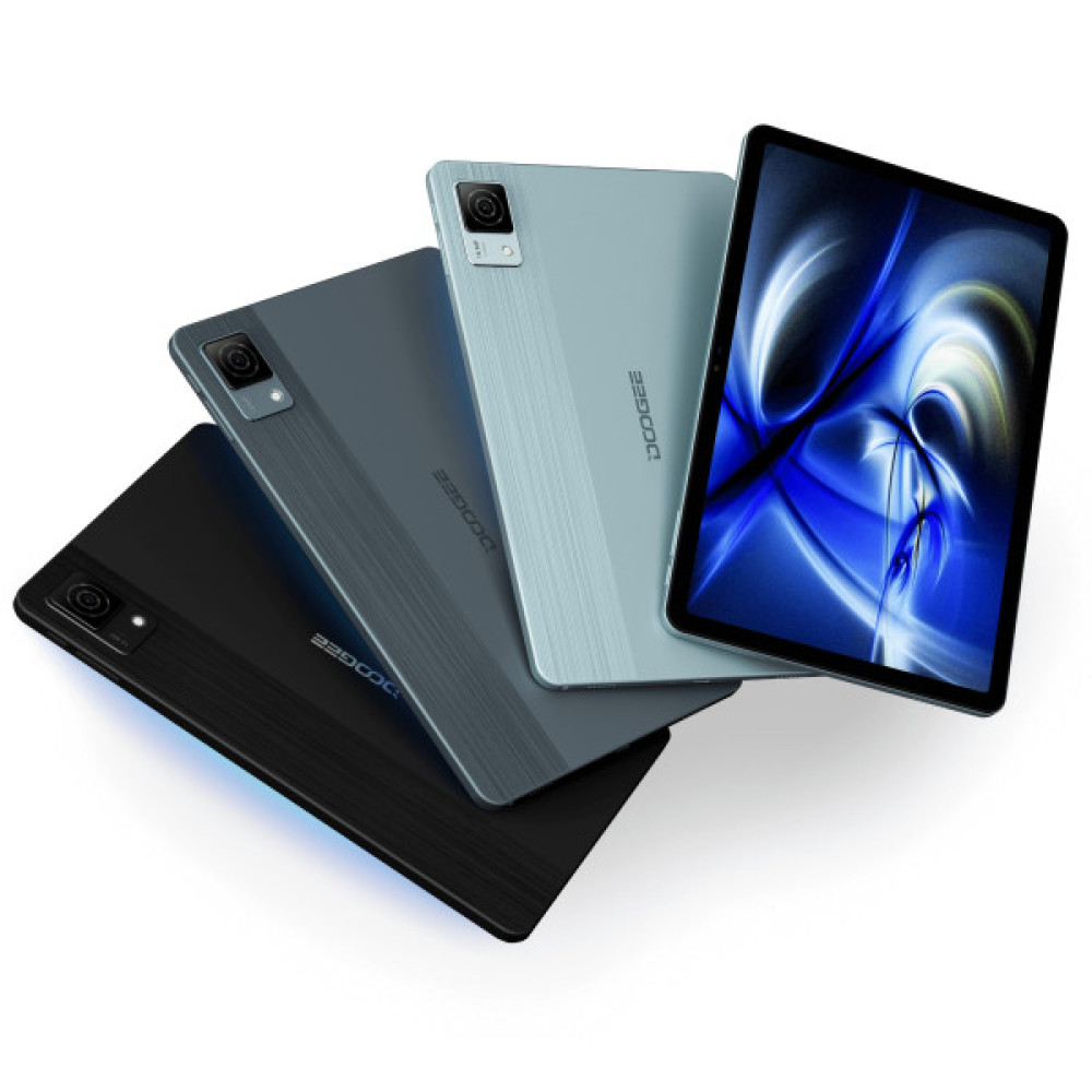 Планшет Doogee T30 Ultra 11" 12ГБ, 256ГБ, LTE, 8580мА•г, Android, чорний