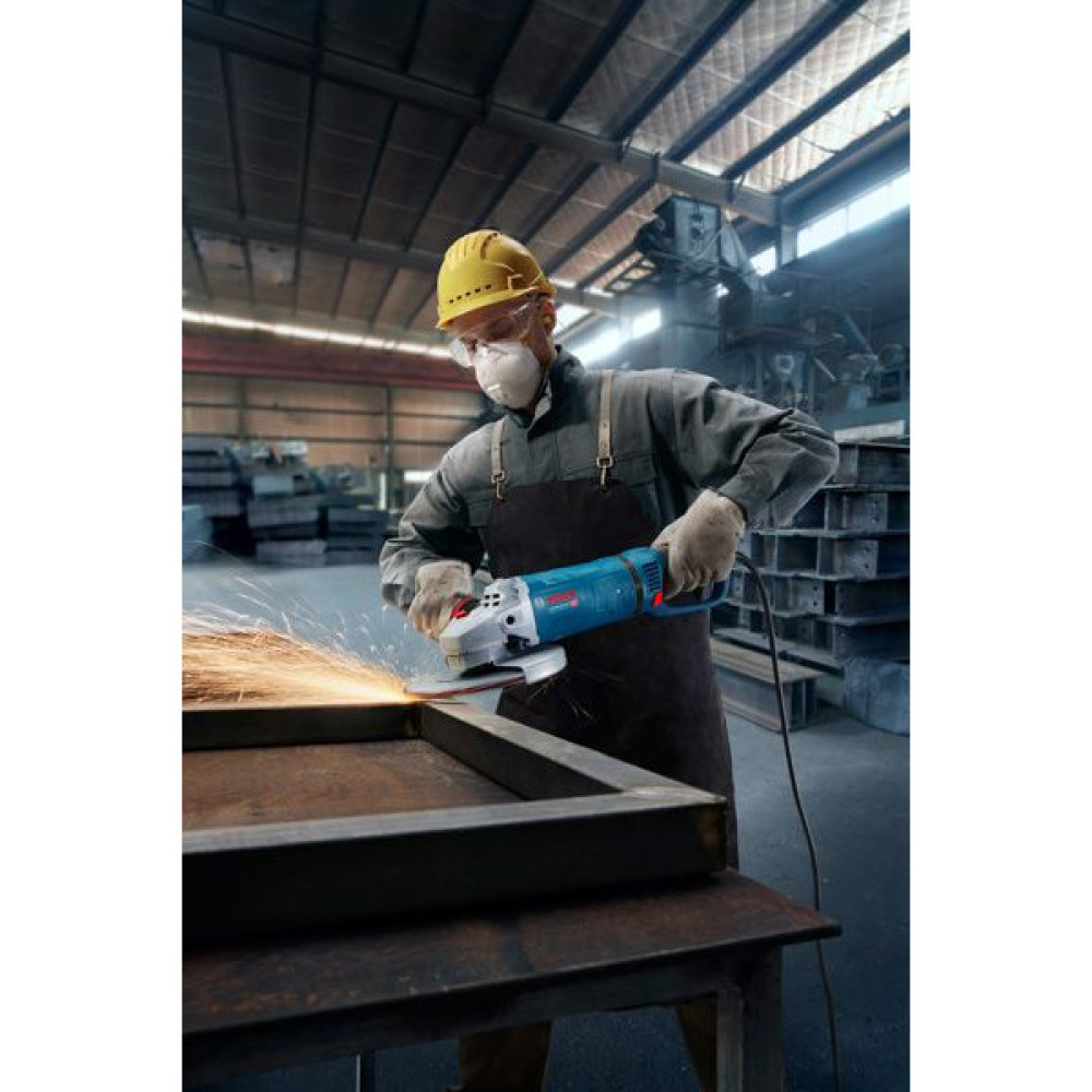 Шліфмашина кутова Bosch Professional GWS 27-230 JR 230В 230мм 2700Вт 5800-6500об/хв поворотна ручка 6.3кг