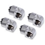 Фітинг для СРО Alphacool Eiszapfen L-connector rotatable - 4pcs Set - Chrome (17616) Фітинг для СРО Alphacool Eiszapfen L-connector rotatable - 4pcs Set - Chrome (17616)