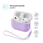 Чохол для навушників Armorstandart Silicone Case with straps For Apple AirPods Pro 3 Pink Purple (ARM91284)