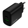 Зарядний пристрій Canyon OnCharge 200 20W 1xPD 1xQC EU Black (CNE-CHA200-31) Зарядний пристрій Canyon OnCharge 200 20W 1xPD 1xQC EU Black (CNE-CHA200-31)