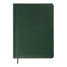 Тижневик Buromax датований 2025 CODE, А5 зелений (BM.2142-04)