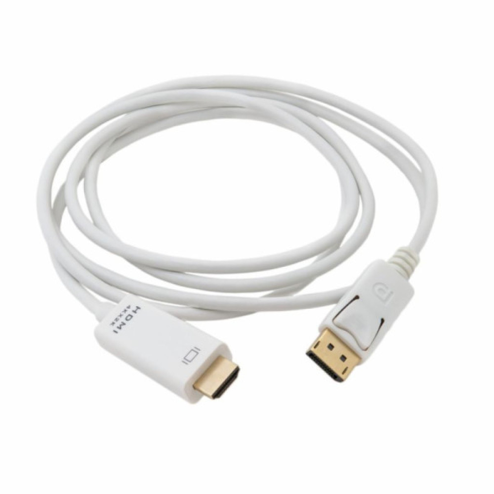 Кабель мультимедійний DisplayPort M to HDMI M 2.0m Extradigital (KBD1669)