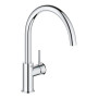 Змішувач для кухні Grohe BauClassic, довж.виливу - 223мм, поворотний, 1важіль, хром