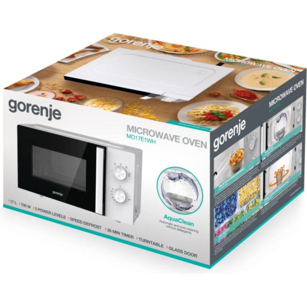 Мікрохвильова піч Gorenje MO17E1WH