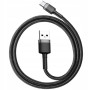 Дата кабель USB 2.0 AM to USB-C 0.5m 3A gray-black Baseus (CATKLF-AG1)