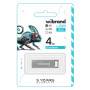 USB флеш накопичувач Wibrand 4GB Chameleon Silver USB 2.0 (WI2.0/CH4U6S) USB флеш накопичувач Wibrand 4GB Chameleon Silver USB 2.0 (WI2.0/CH4U6S)