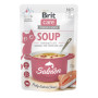 Вологий корм для кішок Brit Care Soup with Salmon з лососем 75 г (8595602569212) Вологий корм для кішок Brit Care Soup with Salmon з лососем 75 г (8595602569212)