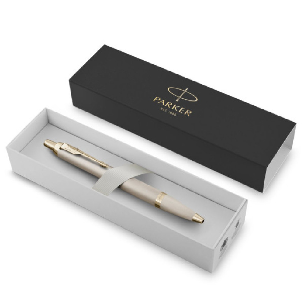 Ручка кулькова Parker IM 17 Professionals Monochrome Champagne BP (28 232)