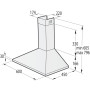 Витяжка Gorenje купольна, 60см, 450м3ч, нерж