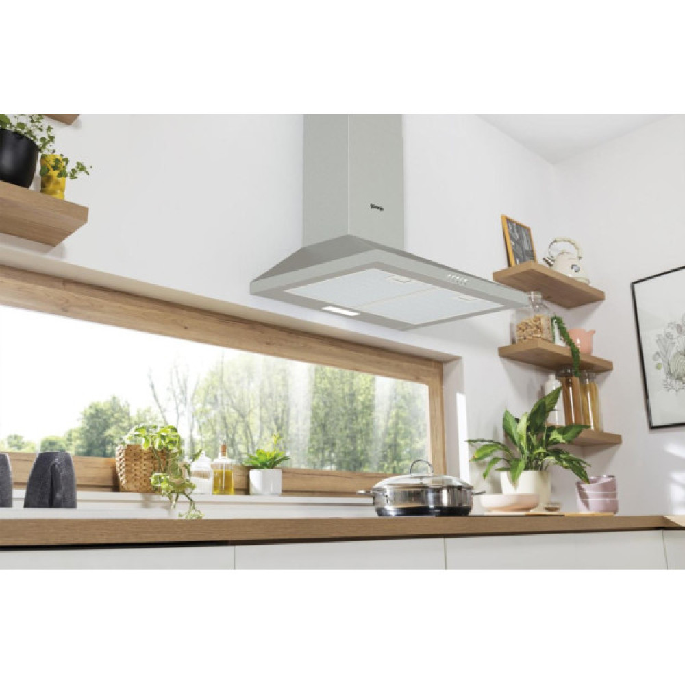 Витяжка Gorenje купольна, 60см, 450м3ч, нерж
