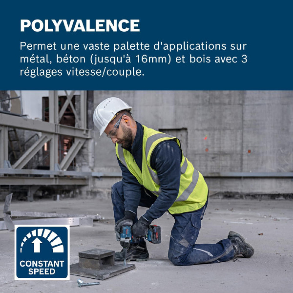 Гайковерт ударний акумуляторний Bosch Professional GDS 18V-750C 18В 270/380/750Нм до 3000об/хв квадрат 1/2" 1.7кг без АКБ та ЗП