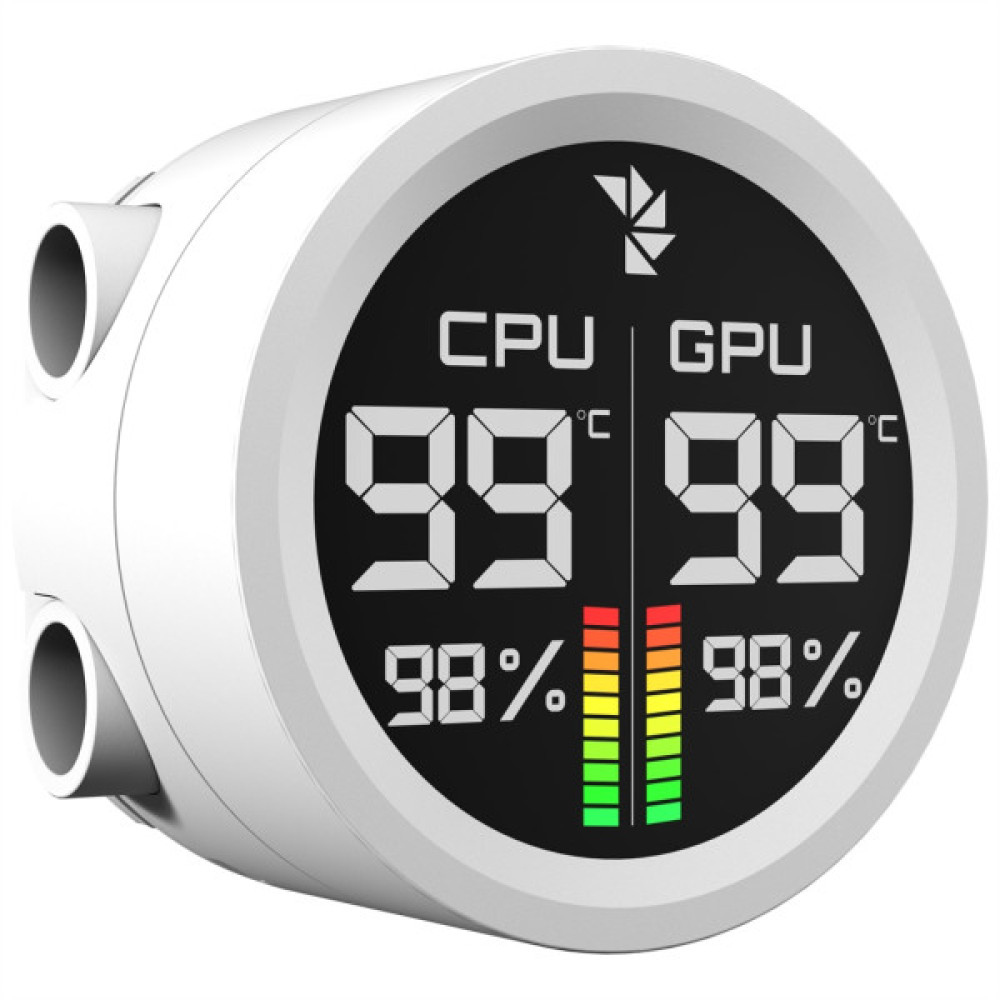 Система рідинного охолодження AeroCool Abyss L360R Digi White (ACLA-AD36117.21)