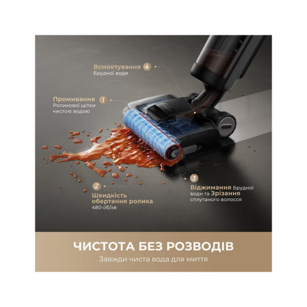 Пилосос Dreame H12 DUAL FlexReach (HHV31A)