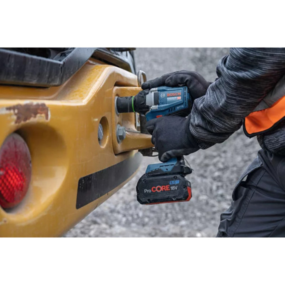 Гайковерт ударний Bosch Professional GDS 18V-750C 18В 2x8А·год до 3000об·хв 270/380/750Нм квадрат 1/2" ЗП GAL1880CV кейс Bluetooth 1.7кг