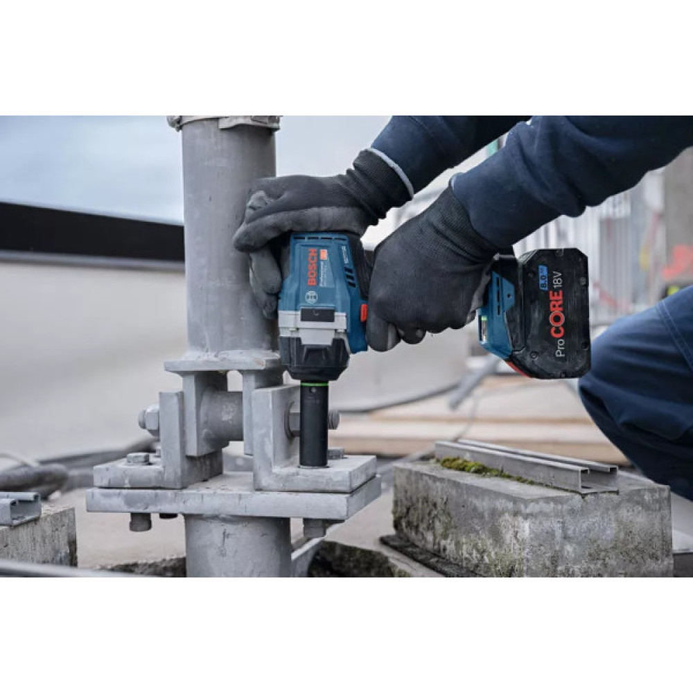 Гайковерт ударний Bosch Professional GDS 18V-750C 18В 2x8А·год до 3000об·хв 270/380/750Нм квадрат 1/2" ЗП GAL1880CV кейс Bluetooth 1.7кг