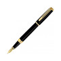Ручка пір'яна Waterman EXCEPTION Slim Black GT FP F (11 028) Ручка пір'яна Waterman EXCEPTION Slim Black GT FP F (11 028)