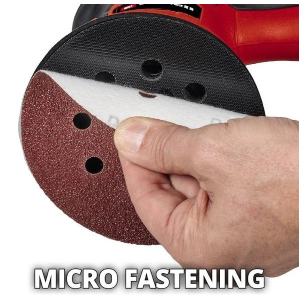 Шліфмашина ексцентрикова Einhell TC-RS 425 E 425Вт 125мм 12000-26000кол/хв 1.7кг