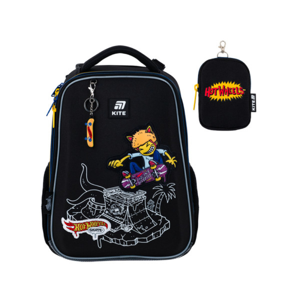 Портфель Kite Education 531 Hot Wheels Skate (HW25-531M)