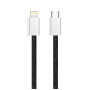 Дата кабель USB-C to Lightning 2.0m 27W PD FC black ColorWay (CW-CBPDCL068-BK)
