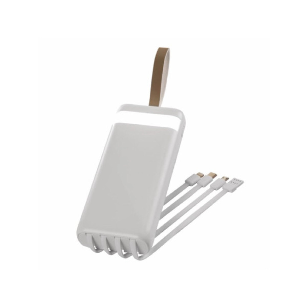 Батарея універсальна TheGeneral 20000mah PowerPulse, 10W, flashlight, white (40011319-08)