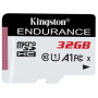 Карта пам'яті Kingston 32GB microSDHC Class 10 UHS-I U1 A1 High Endurance (SDCE/32GB)