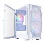 Корпус для ПК 1stPlayer D4-M-WH-2F1P-W-1F1-W