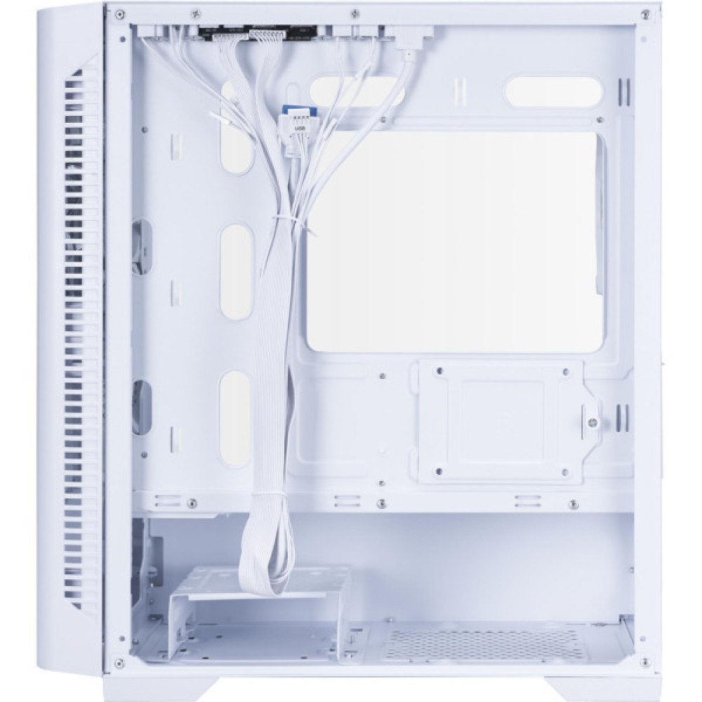 Корпус для ПК 1stPlayer D4-M-WH-2F1P-W-1F1-W